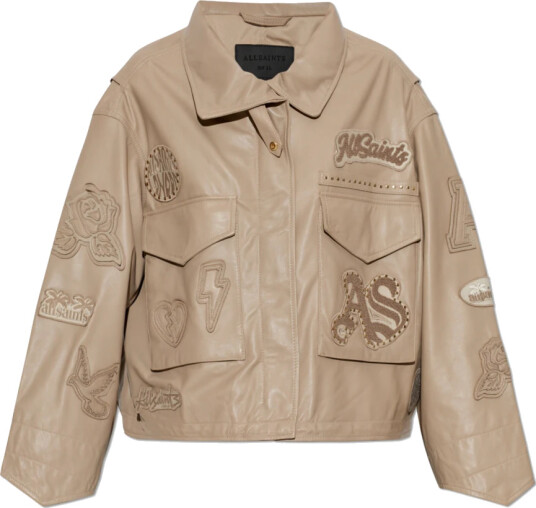 AllSaints Dame Jakker Beige L,