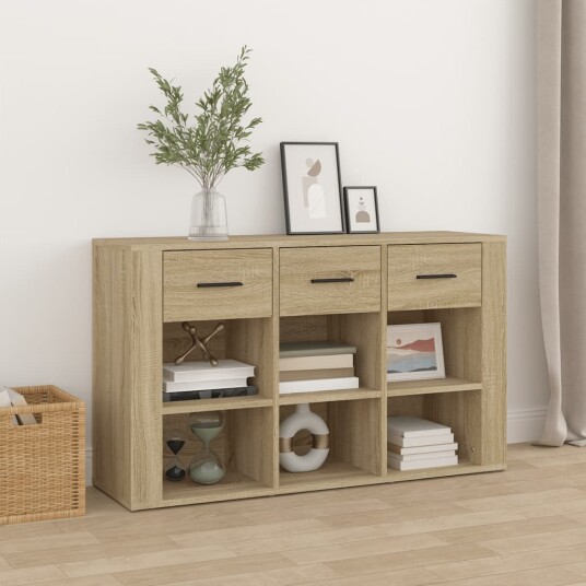 Skjenk sonoma eik 100x30x59,5 cm konstruert tre