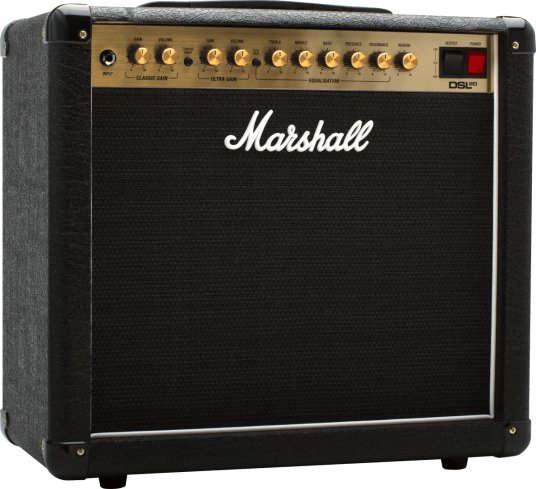 Marshall Dsl20cr 20w Rørcombo Med Reverb Marshall Dsl20cr 20w Rørcombo Med Reverb