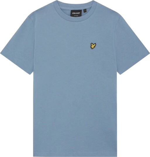 Lyle & Scott Plain T Shirt   Blue   110 116