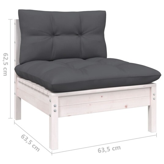  Hagesofagruppe med puter 13 deler heltre furu 3097236