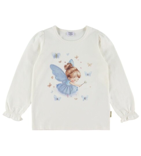 Hust and Claire Genser HCAlma Baby Fairy Ivory Hust and Claire 1½ år 86 Genser Hvit