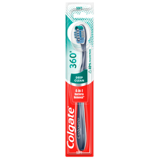 Colgate Tannbørste 360° Deep Clean MYK