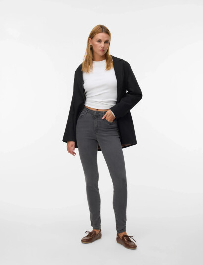Vero Moda Vmsophia Hr Skinny Jeans Am203 Noos - Grey - XS x 32 Vero Moda Vmsophia Hr Skinny Jeans Am203 Noos - Grey - XS x 32