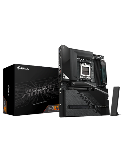 Gigabyte X870 AORUS STEALTH Hovedkort ATX med AMD AM5 Socket og DDR5 Gigabyte X870 AORUS STEALTH Hovedkort ATX med AMD AM5 Socket og DDR5