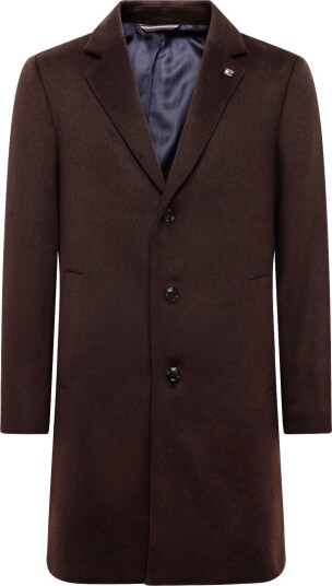 Tommy Hilfiger Ny Wool Mix Coat   CHOCOLATE   S