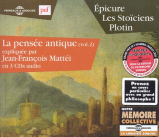 JeanFrancois Mattei Le Pensee Antique CD