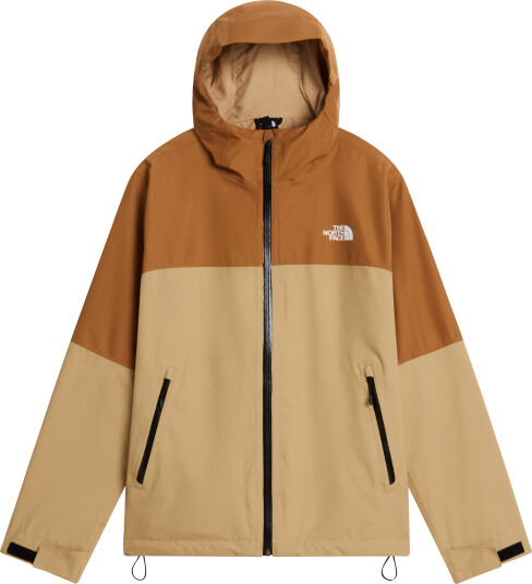 The North Face Men"s Dryvent Zip In Jacket Khaki Stone/Utility Brown XXL