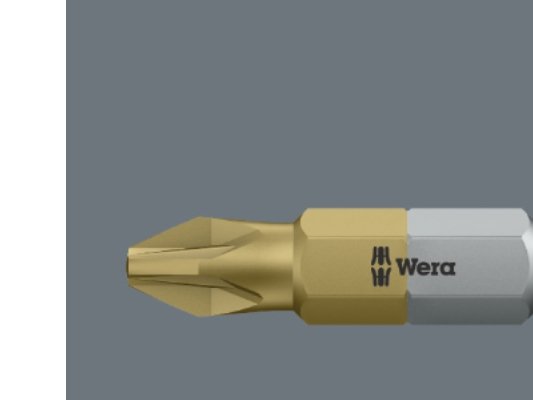 Wera Tip / Phillips (Ph) Titan Tin Ph3 X 25 Mm Wera Tip / Phillips (Ph) Titan Tin Ph3 X 25 Mm