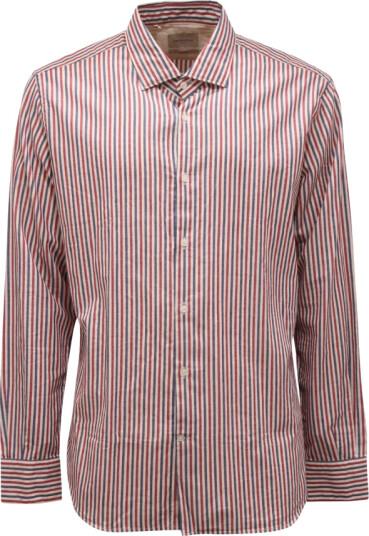 Brooksfield Herre Skjorter Flerfarget M,