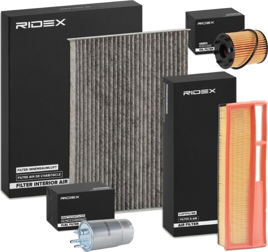 Filtersett RIDEX 4055F27177