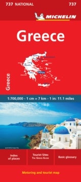 Greece - Michelin National Map 737 Greece - Michelin National Map 737