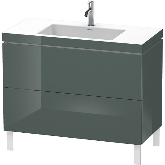 Duravit L-Cube Servantskap m/2 skuffer 1000x698x480 mm Dolomittgrå HG