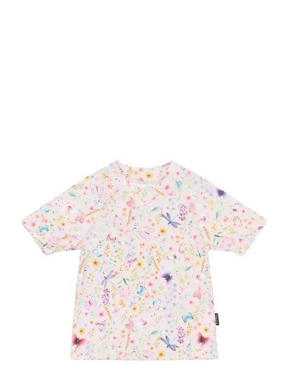 Mikk line Swim Shirt Uv Aop Grs   Pink   74/80CM