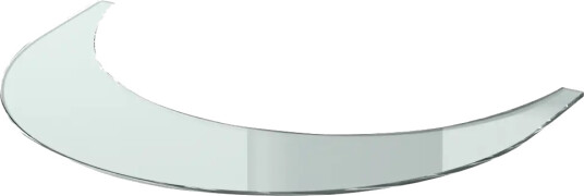 Nordpeis Gulvplate i klart glass for Me Pedestal 60 GF-ME000-P10 Nordpeis Gulvplate i klart glass for Me Pedestal 60 GF-ME000-P10