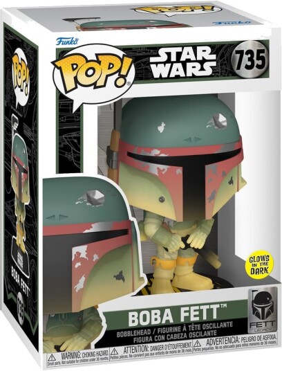 Funko Boba Fett Star Wars Actionfigur med Hjelm og Våpen