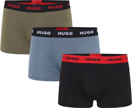 HUGO Trunk Triplet Pack Khaki green L