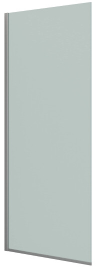 Dansani Match Fast Dusjvegg H:197,5x87-89 Frosset/satin