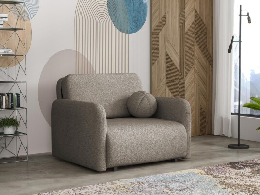 Ajmeri Sovesofa 2 seter i Bouclé Grå Ajmeri Sovesofa 2 seter i Bouclé Grå