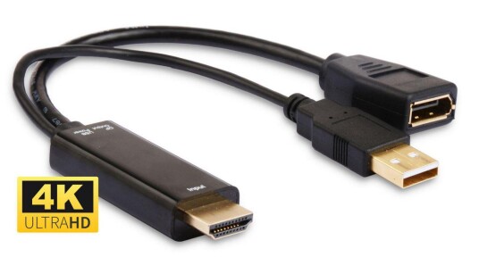MICROCONNECT Adapter HDMI - Displayport M-F MICRO