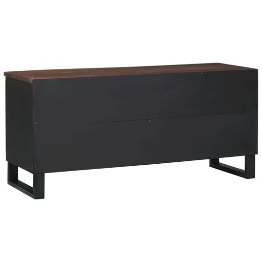 TV skap med skuff Brun 105 x 33 x 46 cm heltre mango TV skap med skuff Brun 105 x 33 x 46 cm heltre mango