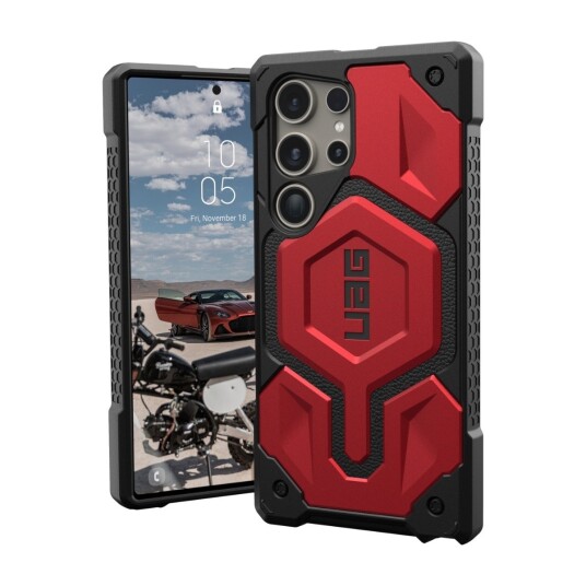 UAG SAMSUNG GALAXY S24 ULTRA MONARCH DEKSEL, CRIMSON