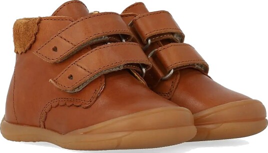 ANGULUS Shoes Flat With Velcro Brown 22