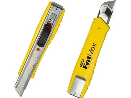 Stanley Fatmax Brytebladkniv 18mm med Automatisk Bladlåsing Stanley Fatmax Brytebladkniv 18mm med Automatisk Bladlåsing