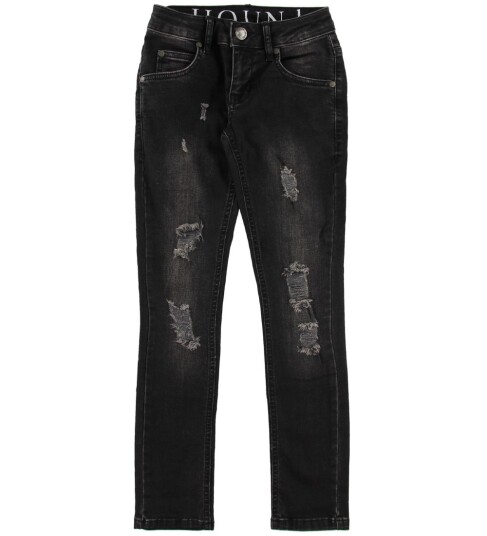 Hound Jeans Xtra Slim Black Denim 8 år 128 Jeans Svart