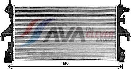 AVA COOLING SYSTEMS CN2320 Radiator motorkjøling