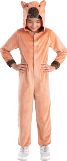 Rubies Costumes Capybara Onesie Barn Kostyme Small 82137S Rubies Costumes Capybara Onesie Barn Kostyme Small 82137S
