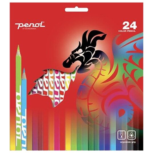 Penol Colour pencils x24