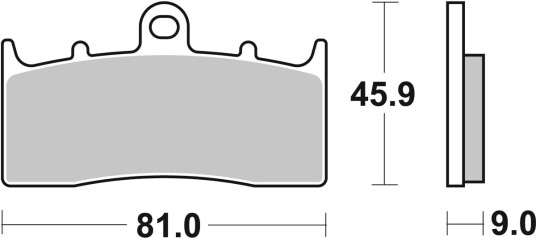 sbs 778HS Bremseklosser