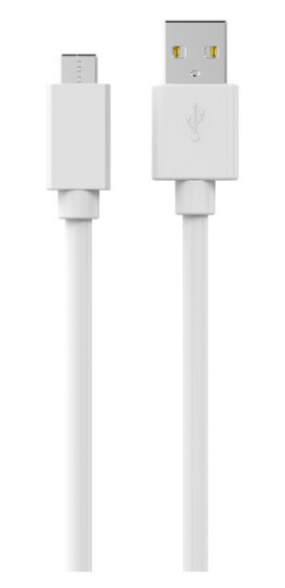 USB-C till USB Ladekabel 3 Meter Hvit - Sinox