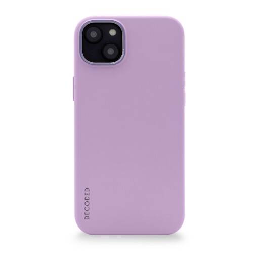 Decoded Iphone 14 Plus Deksel Silicone Backcover Lavendel