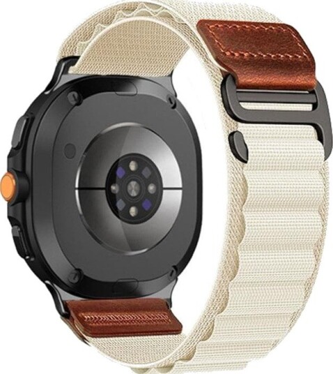 Nylonarmbånd til Galaxy Watch 8/9/8 Classic – Starlight / Nylonarmbånd / Loop-armbånd