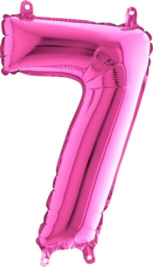 Ballongkungen Tallballong Mini Rosa Metallic Tall 7 14017F