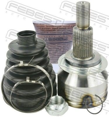 Febest Drivknute drivaksel FEBEST 0510 KEMT