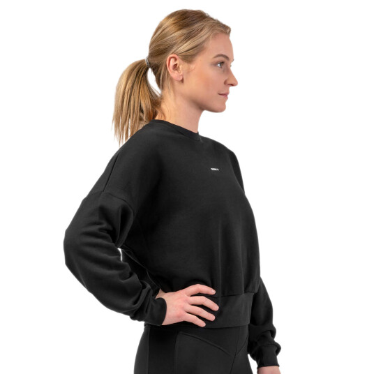 Nebbia Loose Fit Sweatshirt ''Feeling Good'' black xsmall/small Nebbia Loose Fit Sweatshirt ''Feeling Good'' black xsmall/small