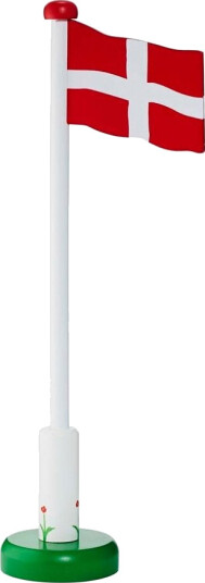 Krea Treflaggstang Med Norsk Flagg 3+ År 36,5 Cm