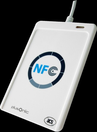 Plusonic USB-A Kortleser NFC RFID