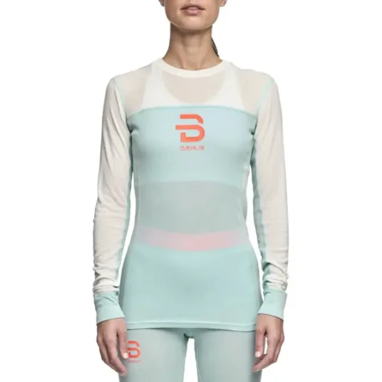 D?hlie Women's Performance Tech LS (2022) Bl? L Woman