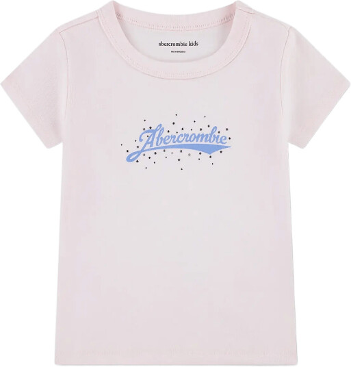 Abercrombie Kids Kt S/S Knit Top   Pink   104