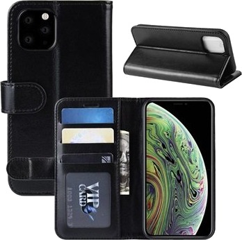 iPhone 11 Pro Lommebok-deksel med Stativ Svart
