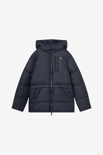 Lyle & Scott Jakke Ripstop Quilted Puffer Coat Blå Lyle & Scott Jakke Ripstop Quilted Puffer Coat Blå