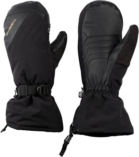 Therm ic Snow One Ski Mittens Black 8