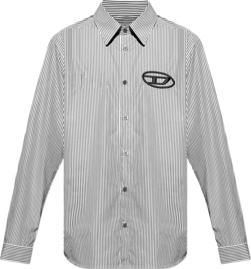 Diesel Herre Skjorter Svart 3XL,