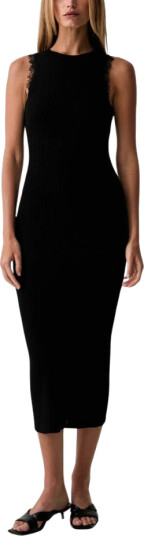 Twinset Dame Kjoler Svart M,