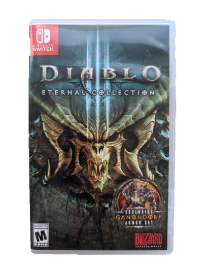 Diablo III Eternal Collection Nintendo Switch Spill inkluderer Reaper of Souls og Rise of the Necromancer Diablo III Eternal Collection Nintendo Switch Spill inkluderer Reaper of Souls og Rise of the Necromancer