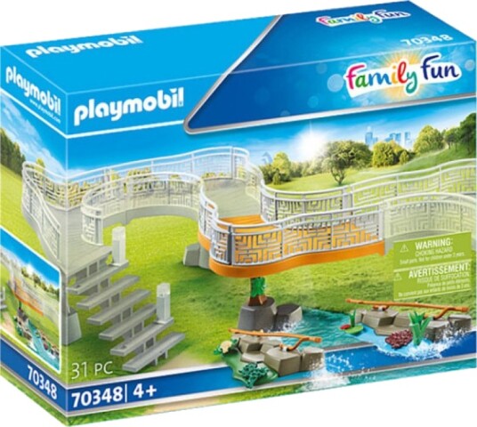 Playmobil Zoo - Utbyggingssett for opplevelsesdyrehage